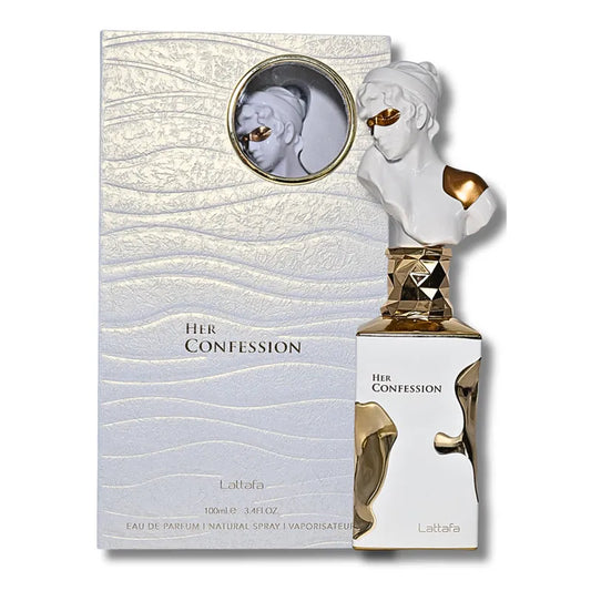 Perfume Lattafa Her Confession para mujer Eau de Parfum 100ml con sensual fragancia floral oriental
