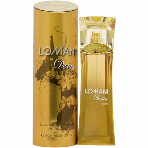 perfume lomani desire original 100ml mujer