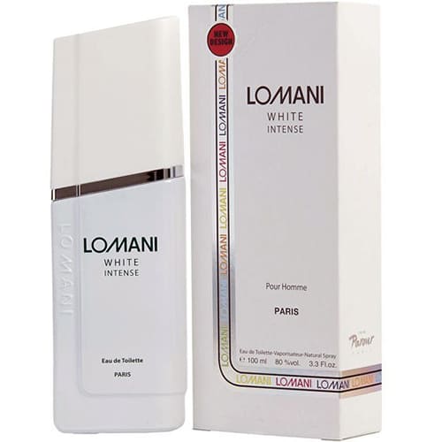 perfume lomani white intense original 100ml homrbre