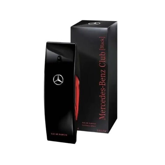 imagen del perfume Mercedes Benz Club Black eau de parfum visto de frente