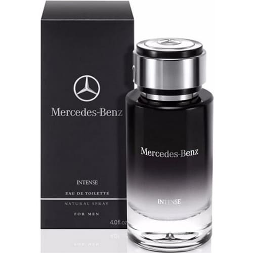perfume mercedes benz intense para hombre en presentación premium
