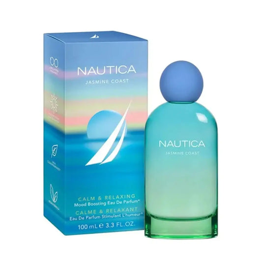 perfume nautica jasmine coast edp 100 ml para mujer con frasco y caja originales