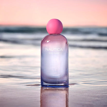 perfume nautica rose island femenino con presentación de 100 ml