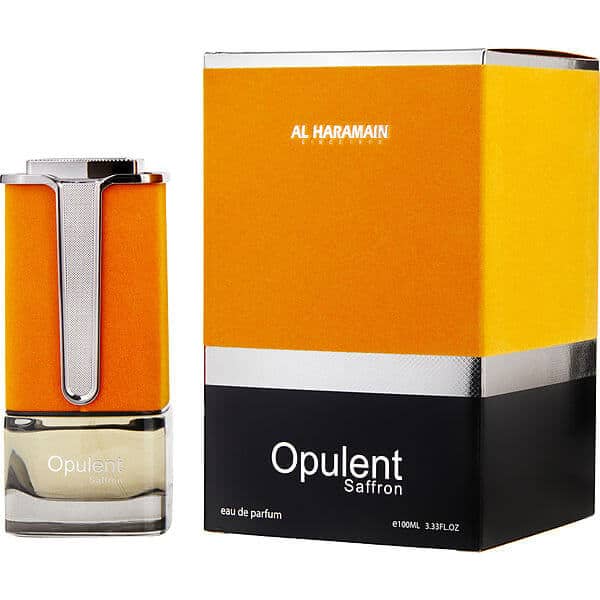 perfume opulent saffron al haramain 100 ml