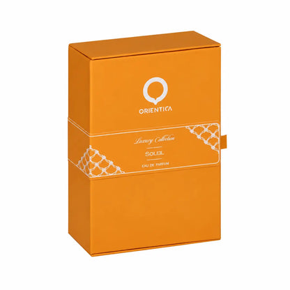 Perfume Orientica Soleil EDP 80 ml con notas de anís estrellado, jengibre y vainilla