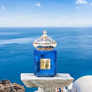 imagen de la presentación completa del perfume Santorini Matin Martin