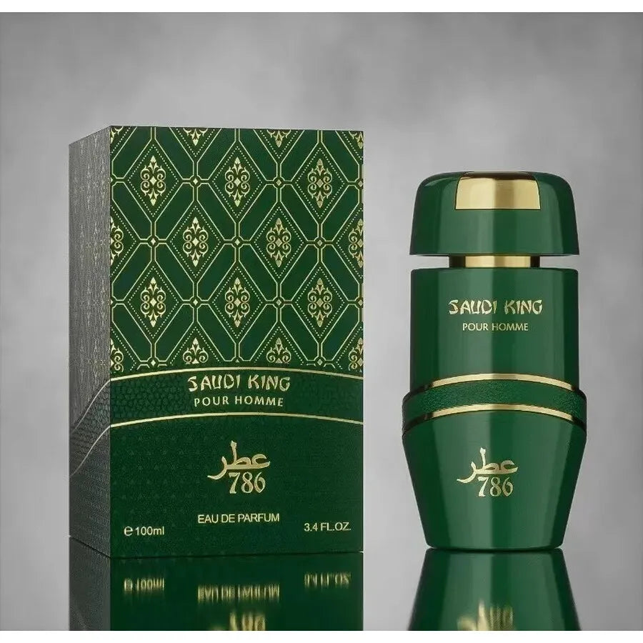 detalle del frasco del perfume Saudi King Jo Milano para hombre
