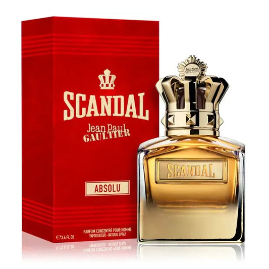 Botella con forma de torso femenino Scandal Absolu Jean Paul Gaultier EDP 100ml dorada