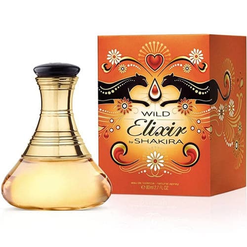 perfume shakira wild elixir original 80ml mujer