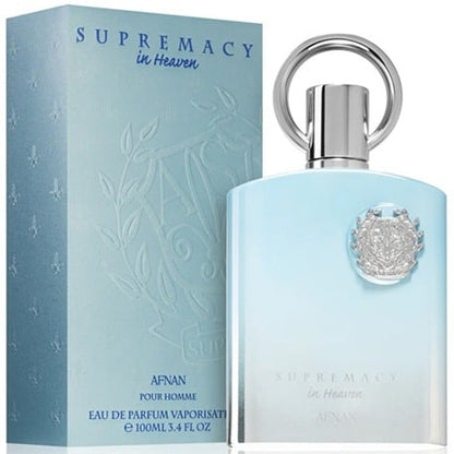 Perfume Supremacy in Heaven de Afnan para hombre Eau de Parfum 100ml con fragancia intensa y sofisticada de larga duración
