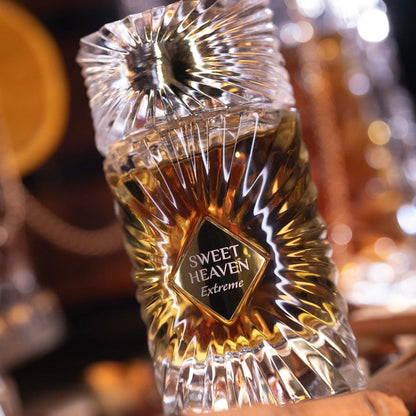 perfume original en venta envase dorado liquido dorado gulf orchid sweet heaven extreme detalles del frasco