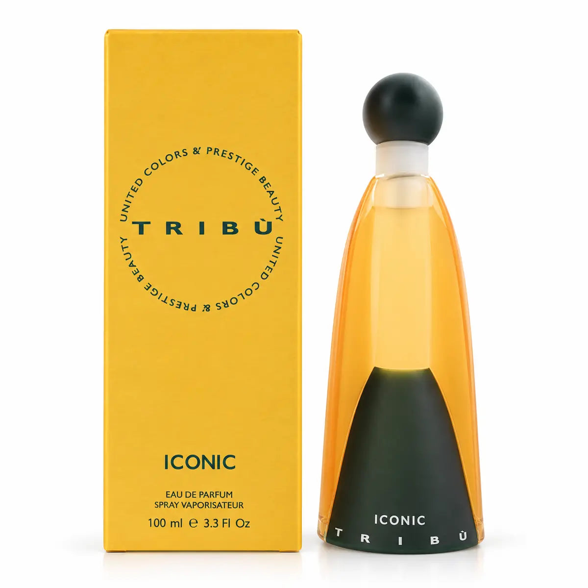 perfume tribu iconic edp 100 ml para hombre con frasco y caja originales