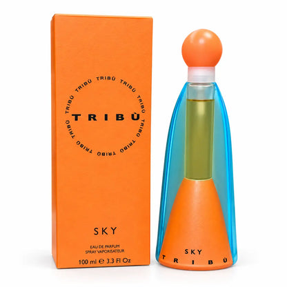 perfume tribu sky edp 100 ml unisex con frasco y caja originales