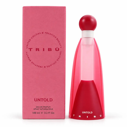 perfume tribu untold edp 100 ml para mujer con frasco y caja originales
