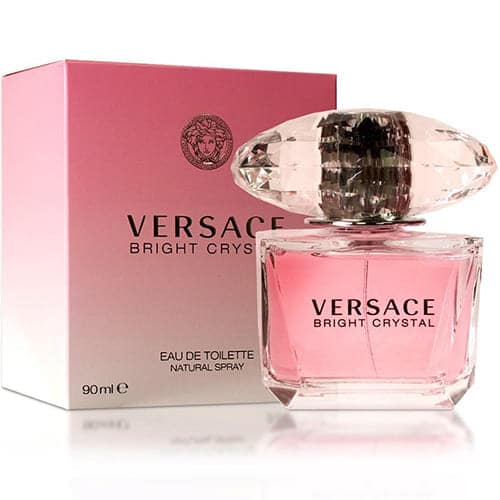 perfume versace bright crystal 90ml original mujer