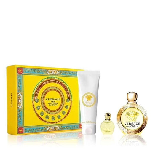 perfume versace eros pour femme estuche gift set 100 ml