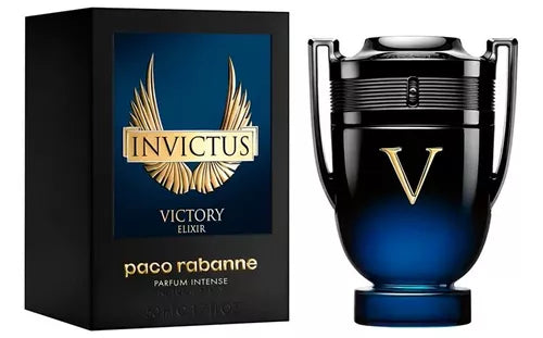 perfume victory elixir invictus paco rabanne en presentación de lujo