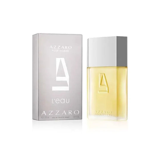 perfume azzaro leau pour homme eau de toilette frasco de 100ml con diseño moderno y fresco