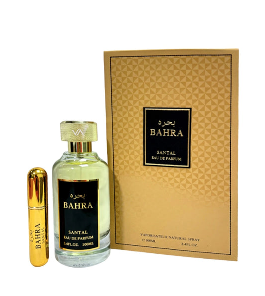 perfume bahra santal de bahra eau de parfum para hombre fragancia amaderada especiada en frasco de 100ml