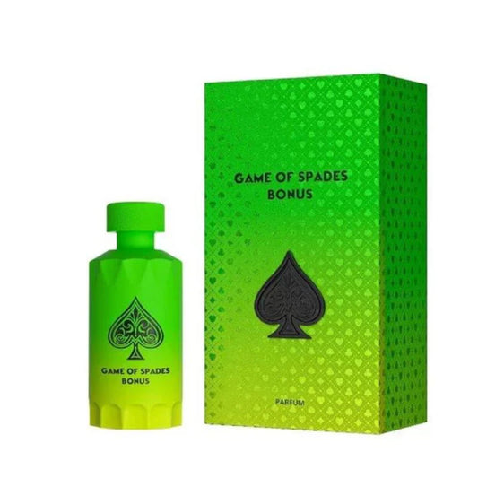 perfume bonus game of spades jo milano 100ml parfum fragancia amaderada especiada intensa para hombres modernos