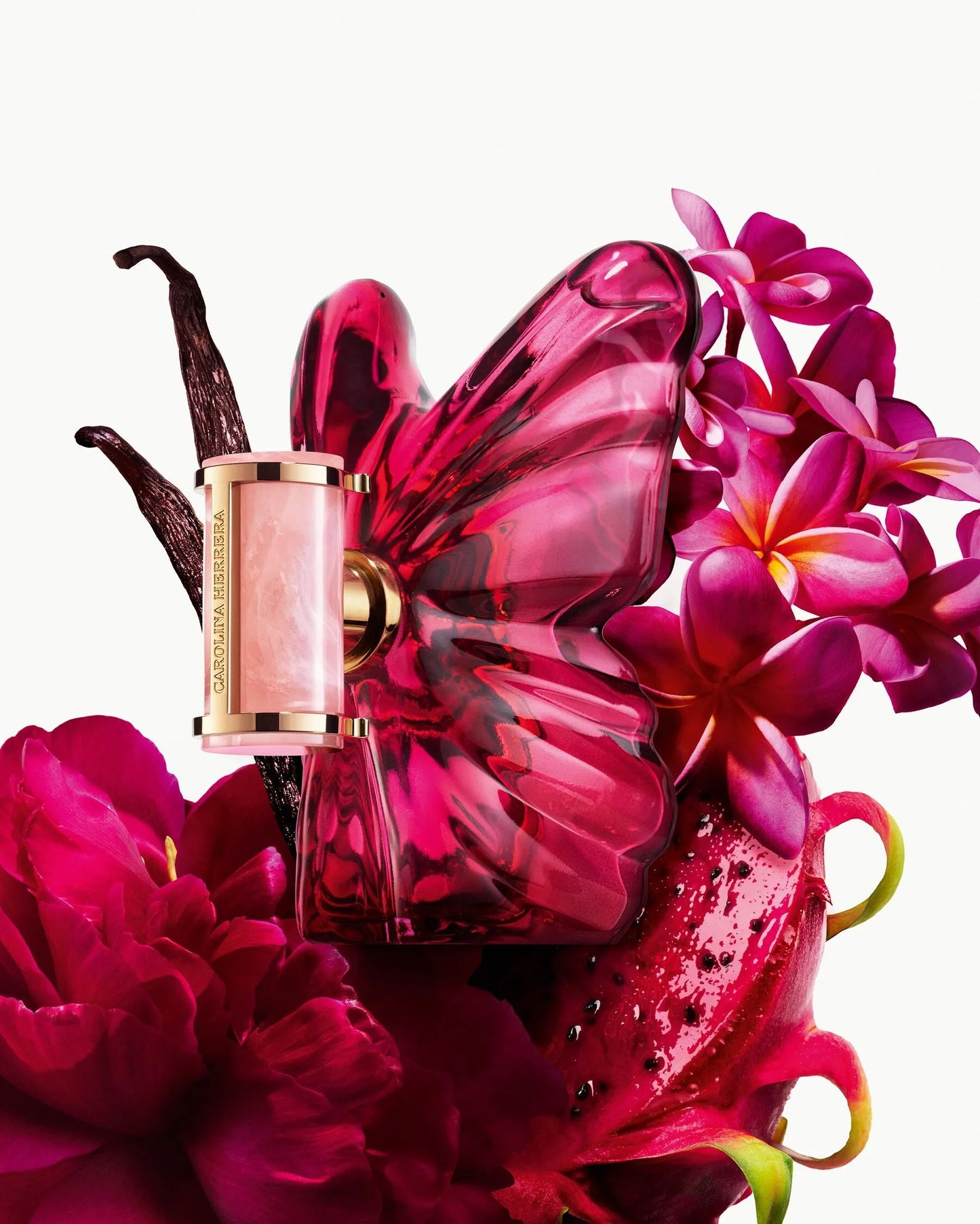 Perfume para mujer Carolina Herrera La Bomba Edp 80ml con notas orientales florales de pitahaya vainilla y pachuli que aportan intensidad y elegancia