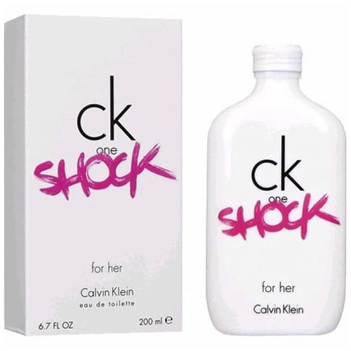 Perfume Ck One Shock For Her De 200ml Calvin Klein Mujer Eau De Toilette
