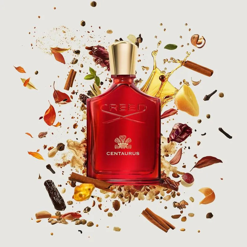 Perfume Creed Centaurus Eau De Parfum 100ml con acordes de sandalo pachuli heliotropo y jazmin que brindan un aroma sofisticado y duradero
