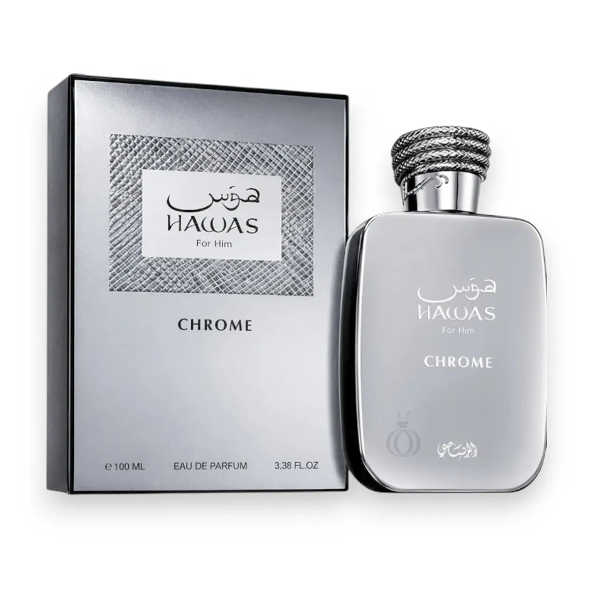 Perfume Rasasi Hawas Chrome 100 ml Eau de Parfum unisex
