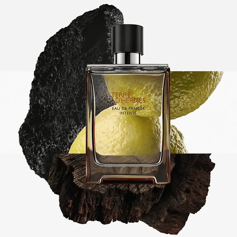 perfume original terre d hermes edp intense 100ml aroma amaderado especiado elegante y duradero para hombre