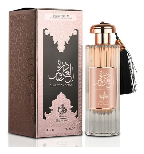 perfume khususi durrat al aroos de al wataniah fragancia floral oriental eau de parfum para hombres y mujeres 85ml