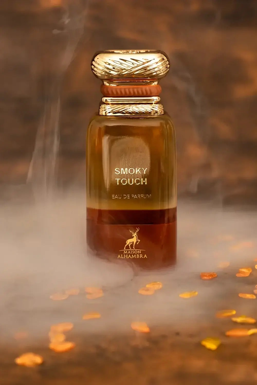 perfume maison alhambra smoky touch 100ml aroma sofisticado amaderado especiado duradero ideal para hombres y mujeres