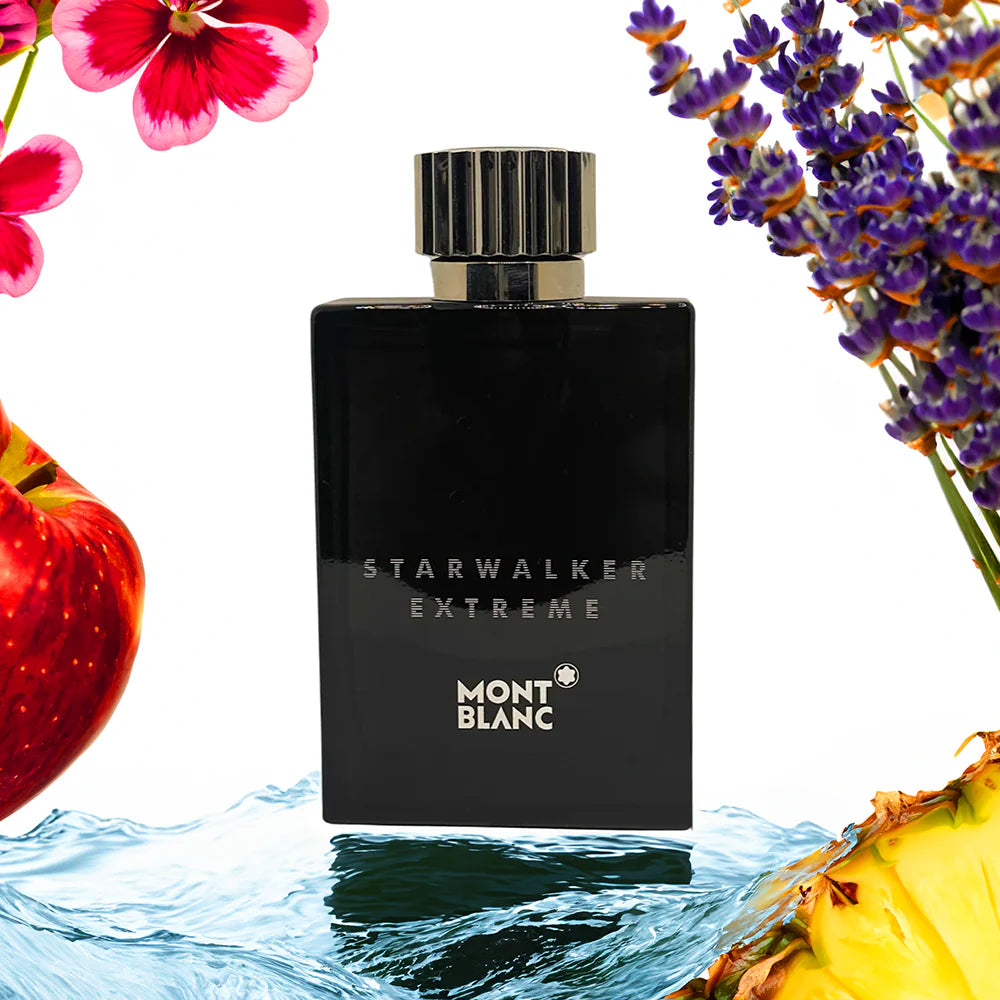 foto del perfume montblanc starwalker extreme 75 ml resaltando su estilo moderno y sofisticado