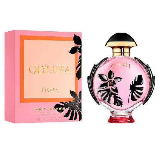 perfume olympea flora paco rabanne mujer edp intense 80ml fragancia floral amaderada duradera