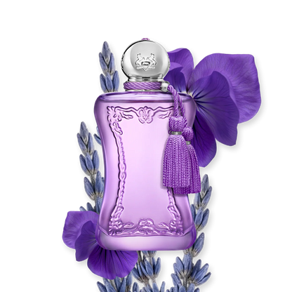 imagen de la fragancia palatine de parfums de marly resaltando su aroma floral ambarado y sofisticado