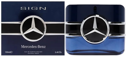 perfume sign mercedes benz para hombre frasco de 100ml con diseño moderno y elegante