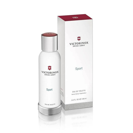 perfume swiss army sport de victorinox 100ml eau de toilette aromática fresca para hombres con notas cítricas verdes y especiadas