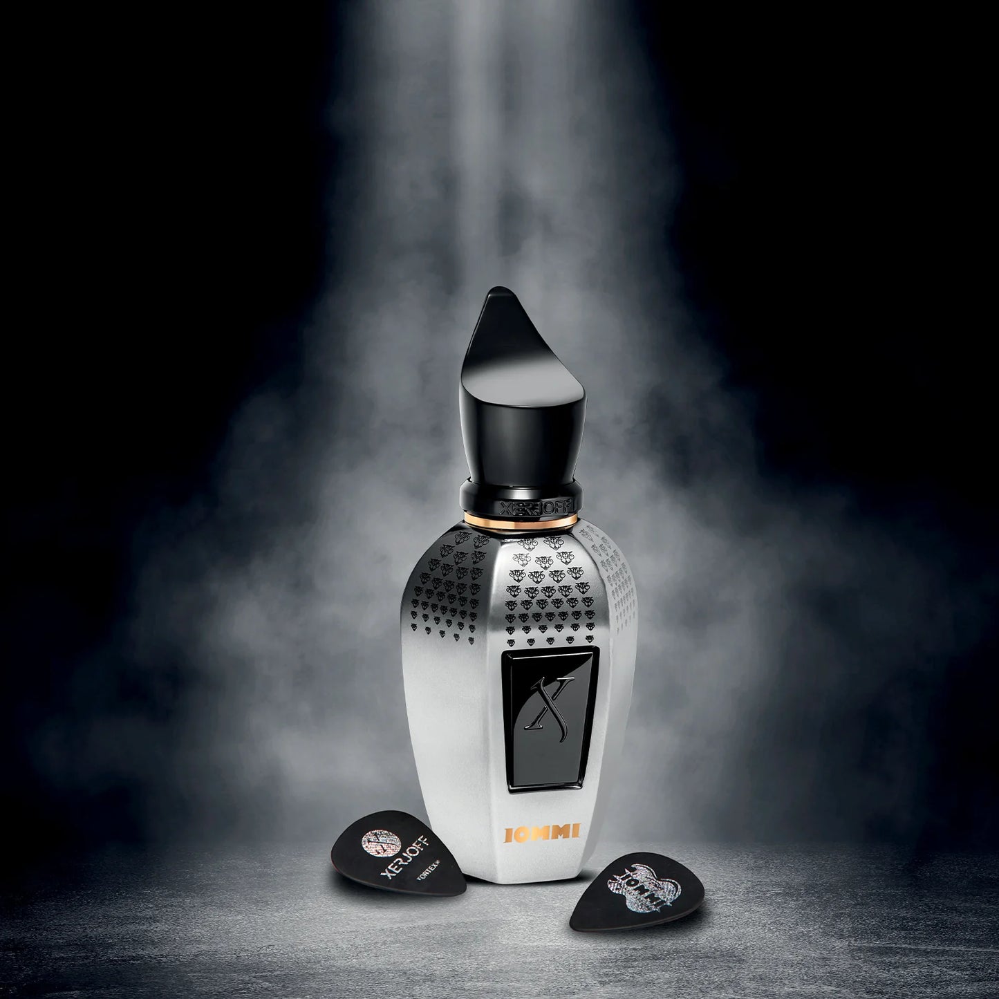 Detalle del frasco de Xerjoff Tony Iommi Monkey Special 100ml eau de parfum