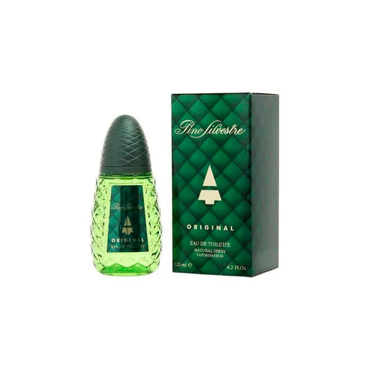 pino silvestre original perfume hombre 125ml fragancia aromática fougère fresca con notas verdes y cítricas en frasco distintivo clásico