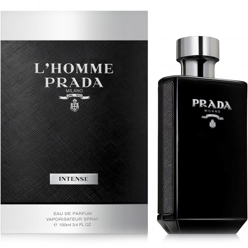 L Homme Intense Prada Milano Eau De Parfum 100ml Hombre Central Perfumes L M D