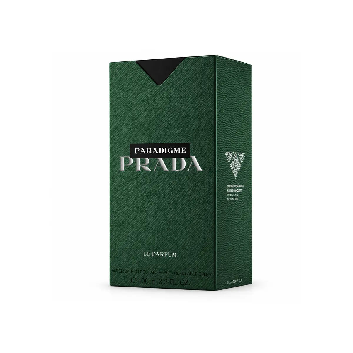 caja original de prada paradigme le parfum 100 ml