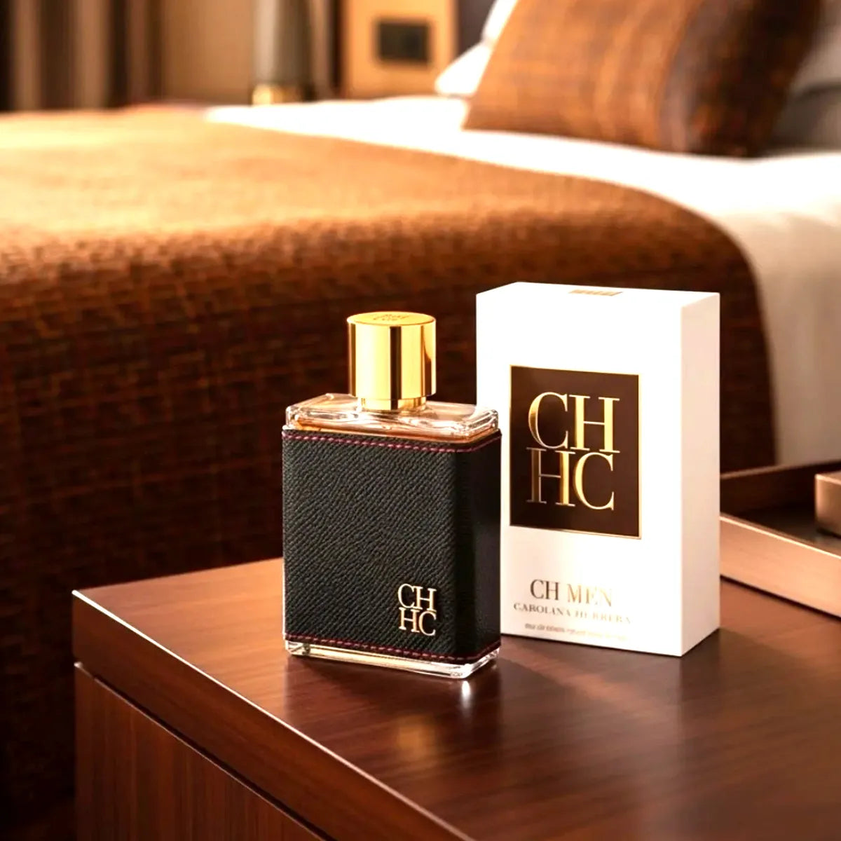 Publicidad del perfume para hombre Carolina Herrera CH Men Eau de Toilette  