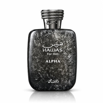 Perfume Rasasi Hawas Alpha EDP 100 ml para hombre en frasco original con vaporizador