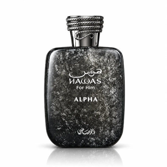 Perfume Rasasi Hawas Alpha EDP 100 ml para hombre en frasco original con vaporizador