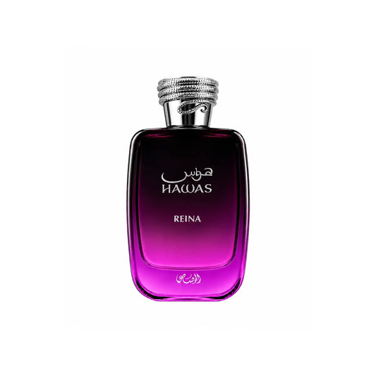 perfume rasasi hawas reina edp 100 ml unisex con aroma dulce, tropical y avainillado