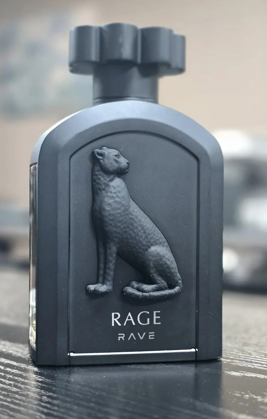 Presentación completa del perfume Rave Rage 100ml
