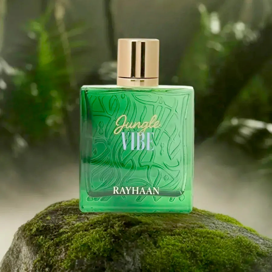 Caja original Rayhaan Jungle Vibe presentación elegante