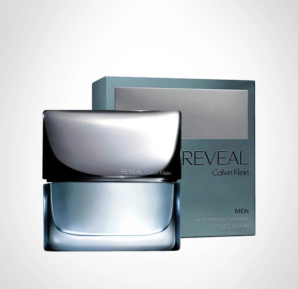 Detalle del frasco Reveal Calvin Klein Men 100ml