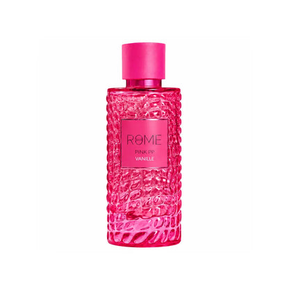 frasco de perfume rome pink pp vanille de mast edp 100 ml para mujer