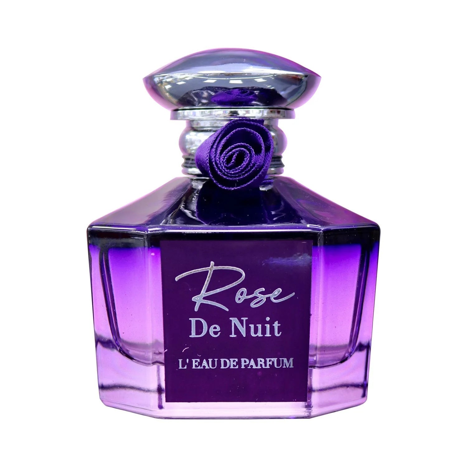 Vista lateral del perfume Rose De Nuit Pendora Scents 100 ml