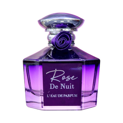 Vista lateral del perfume Rose De Nuit Pendora Scents 100 ml